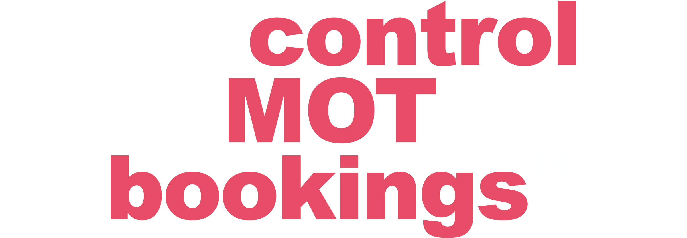 Take control of your MOT diary bookings